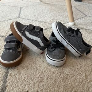 Toddler Vans Old Skool V Shoes and Lace Up